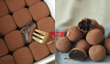 طريقة عمل ترافل الشوكولاتة بالحليب المكثف والكاكاو بأسهل الطرق وأقل المكونات