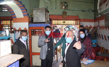 حملات مكبرة علي المطاعم بحي غرب لمتابعة إجراءات فيروس كورونا المستجد بالإسكندرية