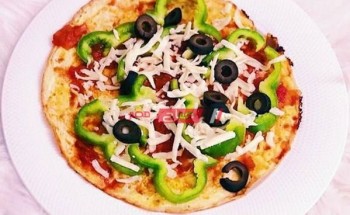طريقة عمل البيتزا السريعة الصحية