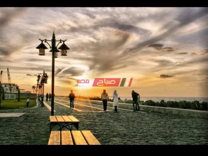 هدوء في سرعة الرياح مع طقس مشمس على محافظة دمياط اليوم الخميس 2-3-2023