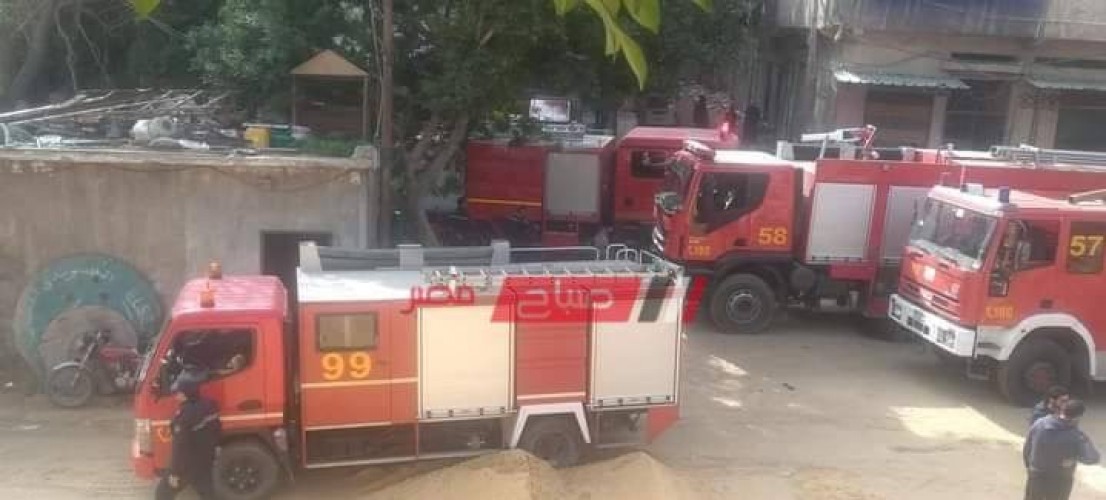 مصرع مواطن وإصابة 9 آخرين في حريق مصنع ملابس بالإسكندرية