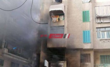 اندلاع حريق داخل محل بيع سيارات بمحافظة الإسكندرية