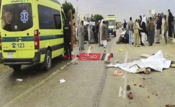 تفاصيل مصرع مواطن وإصابة 2 أخرين إثر حادث تصادم مرورى طريق بنى سويف – الفيوم