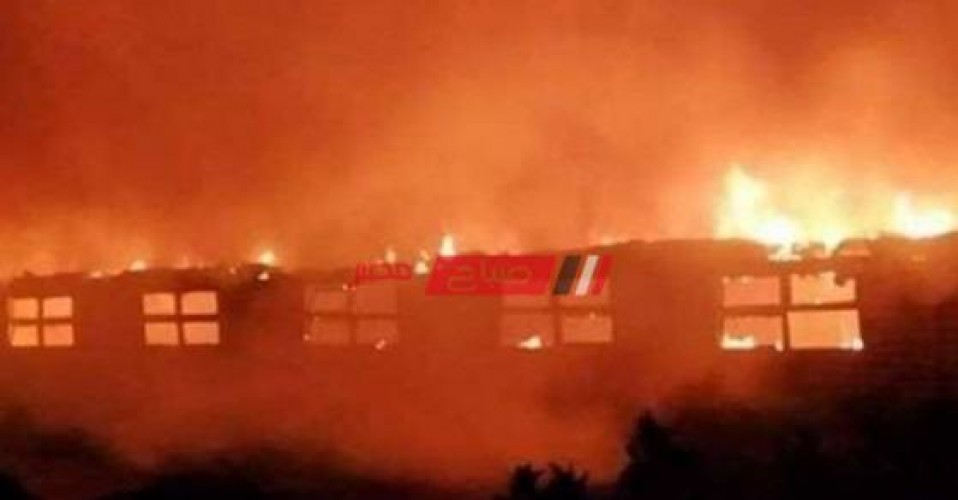 الحماية المدنية تسيطر على حريق نشب بمصنع كرتون في العاشر من رمضان