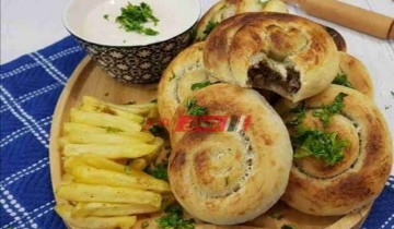 طريقة عمل صفيحة يافوية باللحمة من المطبخ الفلسطيني