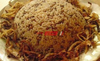 طريقة عمل المجدرة بالأرز والبصل بطعم مميز فى أقل من 30 دقيقة على طريقة الشيف محمد حامد
