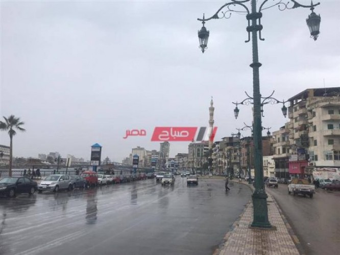 طقس غائم جزئيًا على محافظة دمياط مع رياح نشطة طوال ساعات اليوم الثلاثاء 7-12-2021