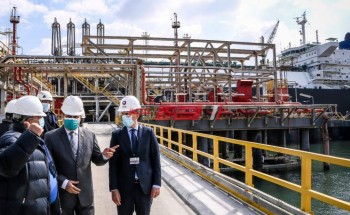 تصدير 60 الف طن من الغاز المسال إلى بلجيكا عبر ميناء دمياط