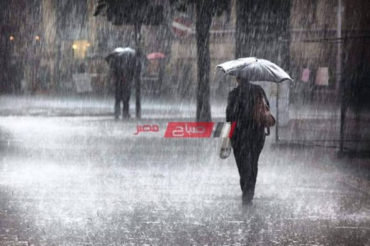 أمطار غزيرة ورياح نشطة علي محافظات مصر غدا