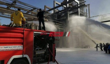 تفاصيل اشتعال النيران في شركة العامرية للبترول وإصابة 7 عمال بمحافظة الإسكندرية