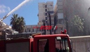 اندلاع حريق داخل سوبر ماركت بمنطقة محرم بك في الإسكندرية