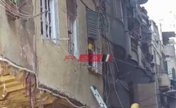 تفاصيل انهيار 4 عقارات بحي غرب في الإسكندرية