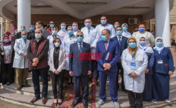 محافظ الإسكندرية يفتتح أعمال تطوير مستشفى رأس التين العام