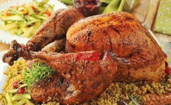 طريقة عمل الدجاج المحشى بخلطة الأرز والكبد لعزومات رمضان 2021 على طريقة الشيف فاطمة ابو حاتى