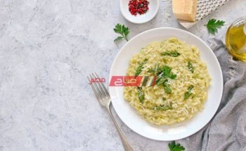 طريقة عمل الريزوتو بالهليون من المطبخ الإيطالي كأشهي عزومات في شهر رمضان ٢٠٢١