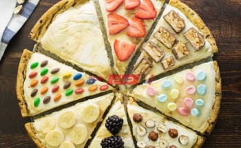 طريقة عمل بيتزا الايس كريم الشهية واللذيذة ضمن قائمة حلويات رمضان 2021