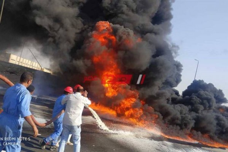 اندلاع حريق بمصنع بمدينة العاشر من رمضان والدفع بعدد من سيارات الإطفاء