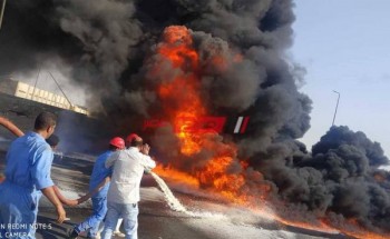 اندلاع حريق بمصنع بمدينة العاشر من رمضان والدفع بعدد من سيارات الإطفاء