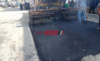 محافظ دمياط: بدء عمليات رصف طريق كحيل 18 بمدينة كفر البطيخ