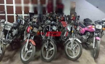 القبض على عاطلان تخصصا فى سرقة الدراجات النارية فى سوهاج