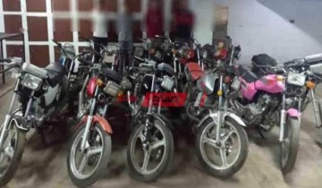 القبض على عاطلان تخصصا فى سرقة الدراجات النارية فى سوهاج