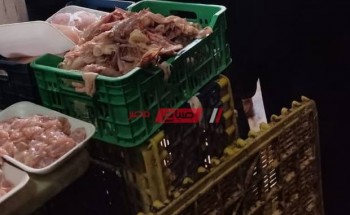 ضبط سلع غذائية فاسدة وغير صالحة للاستهلاك الآدمي في الإسكندرية