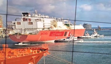 ميناء دمياط يعلن تصدير57 ألف طن من الغاز المسال إلى الهند