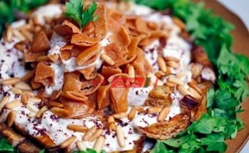 طريقة عمل الأرز الأبيض مع الصوص والخبز المحمص لأفطار في رمضان الكريم 2021