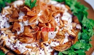 طريقة عمل الأرز الأبيض مع الصوص والخبز المحمص لأفطار في رمضان الكريم 2021