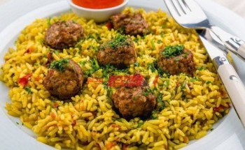 طريقة عمل الأرز البسمتى بكرات اللحم المفروم لإفطار مميز فى رمضان 2021 على طريقة الشيف سارة عبد السلام