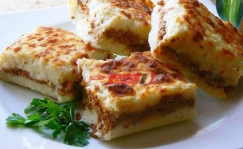 طريقة عمل البطاطس البيوريه المحشية باللحم المفروم وميكس الجبن على طريقة الشيف محمد حامد