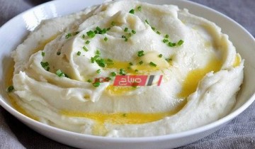 طريقة عمل البطاطس البيوريه بالحليب وكريمة الطهى لسحور شهى فى رمضان 2021 على طريقة الشيف سارة عبد السلام
