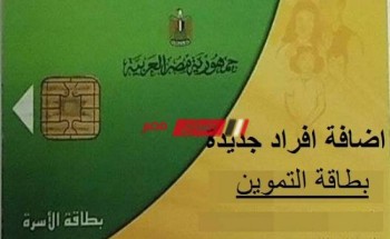 لينك بوابة مصر الرقمية لإضافة المواليد الجدد على بطاقة التموين 2021