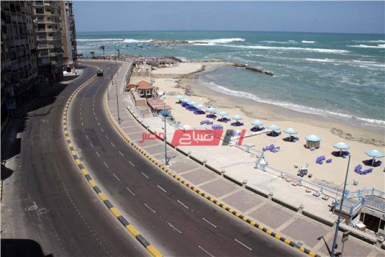 حملات مكبرة لمنع التجمعات علي الشواطئ في محافظة الإسكندرية
