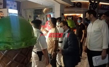 تحرير 17 محضر للمواطنين الغير ملتزمين بارتداء الكمامة في حملة بقيادة نائب محافظ دمياط