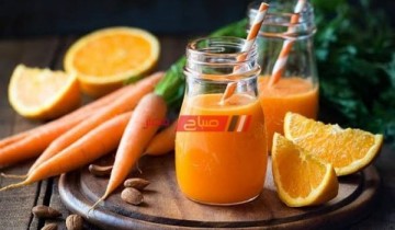 طريقة عمل عصير البرتقال والجزر لون وطعم مميز في عيد الفطر المبارك 2021