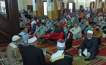 المئات من المواطنين يؤدون صلاة عيد الأضحى بمساجد دمياط