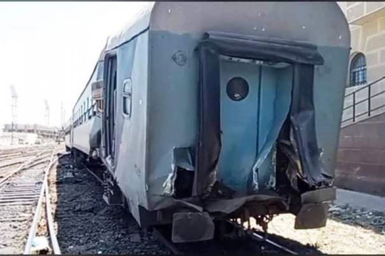 ارتفاع عدد المصابين إلي 37 في حادث قطار الإسكندرية