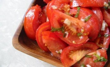 طريقة عمل الطماطم المحدقة “المخللة” كمقبل شهى ولذيذ على طريقة الشيف محمد حامد