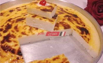 طريقة عمل حلوى العزيزية بدون بيض وبخطوات سهلة وسريعة على طريقة الشيف محمد حامد