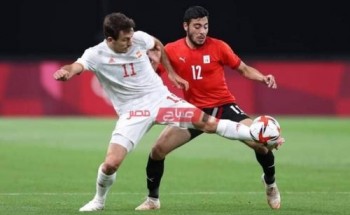 مصر تخطف نقطة أمام إسبانيا بدورة الألعاب