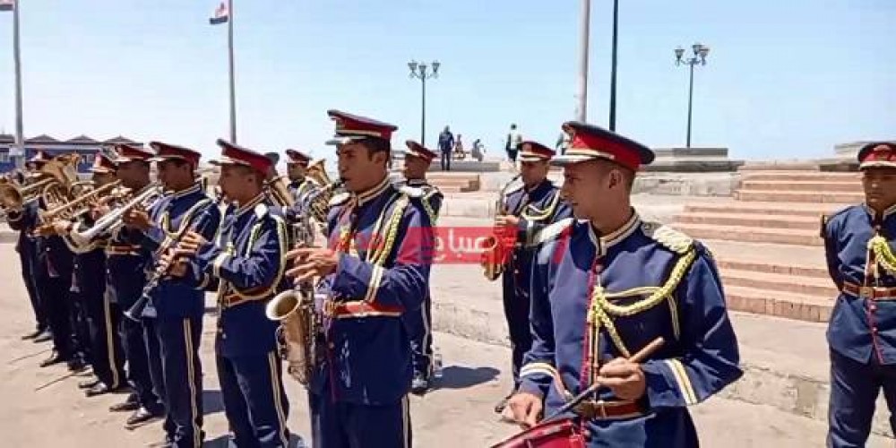 موسيقي عسكرية وموكب ضخم احتفالا بالعيد القومي الـ 69 لمحافظة الإسكندرية