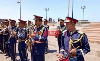 موسيقي عسكرية وموكب ضخم احتفالا بالعيد القومي الـ 69 لمحافظة الإسكندرية