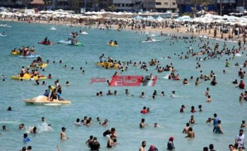 استمرار ارتفاع موج البحر في بعض شواطئ الإسكندرية بسبب نشاط الرياح