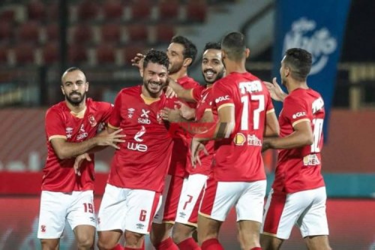 مباراة الأهلي والمقاولون العرب الدوري المصري