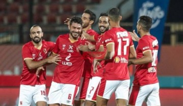 مباراة الأهلي والمقاولون العرب الدوري المصري