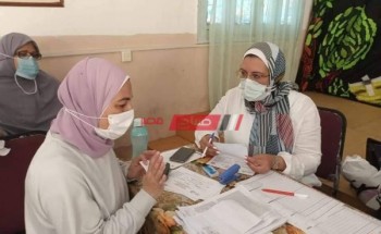 انطلاق تطعيم العاملين في قطاع التعليم قبل الجامعي للمعلمين والموظفين والعمال بالإسكندرية