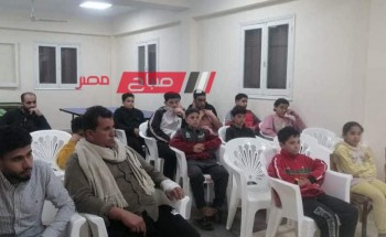 ندوة دينية جديده عن يوم اليتيم لاعضاء مركز شباب كفر الشناوي بدمياط