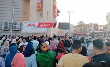 مظاهر الاحتفال بعيد الفطر المبارك تملأ شوارع دمياط قبل صلاة العيد