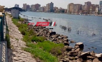 حملات مكثفة لرفع كفاءة جريف كورنيش النيل بدمياط